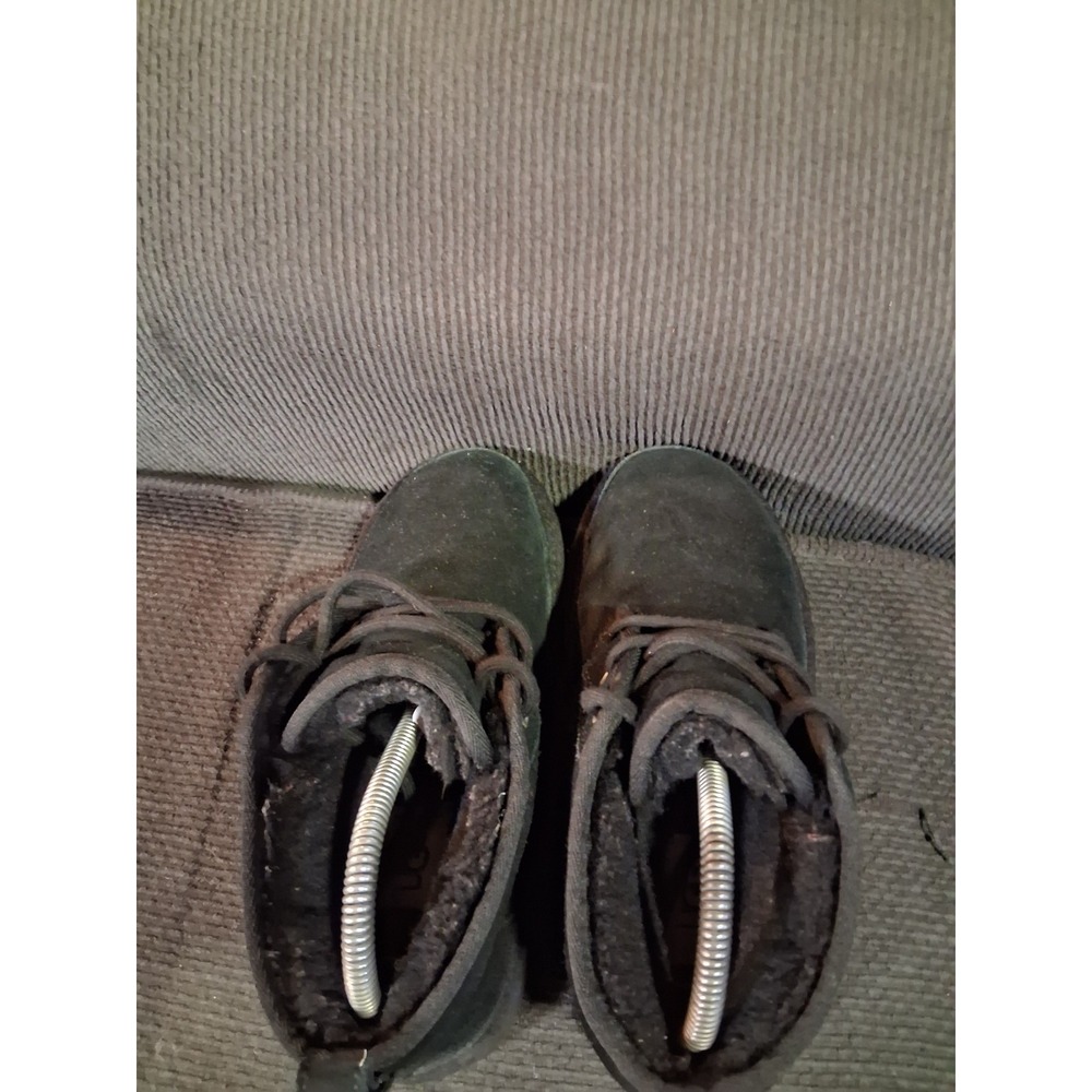 UGG Neumel Black Women's Size 6 Winter Boots Wool Lined - Picture 5 of 8